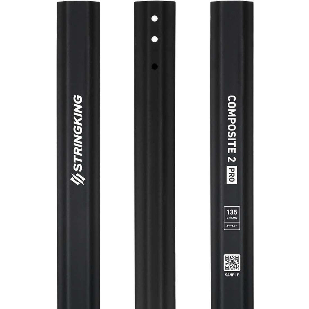 StringKing Composite 2 Pro 135 Lacrosse Shaft - Black