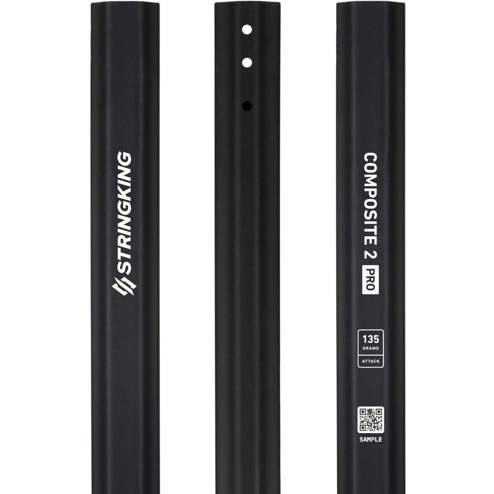 StringKing Composite 2 Pro 155 Lacrosse Shaft - Black