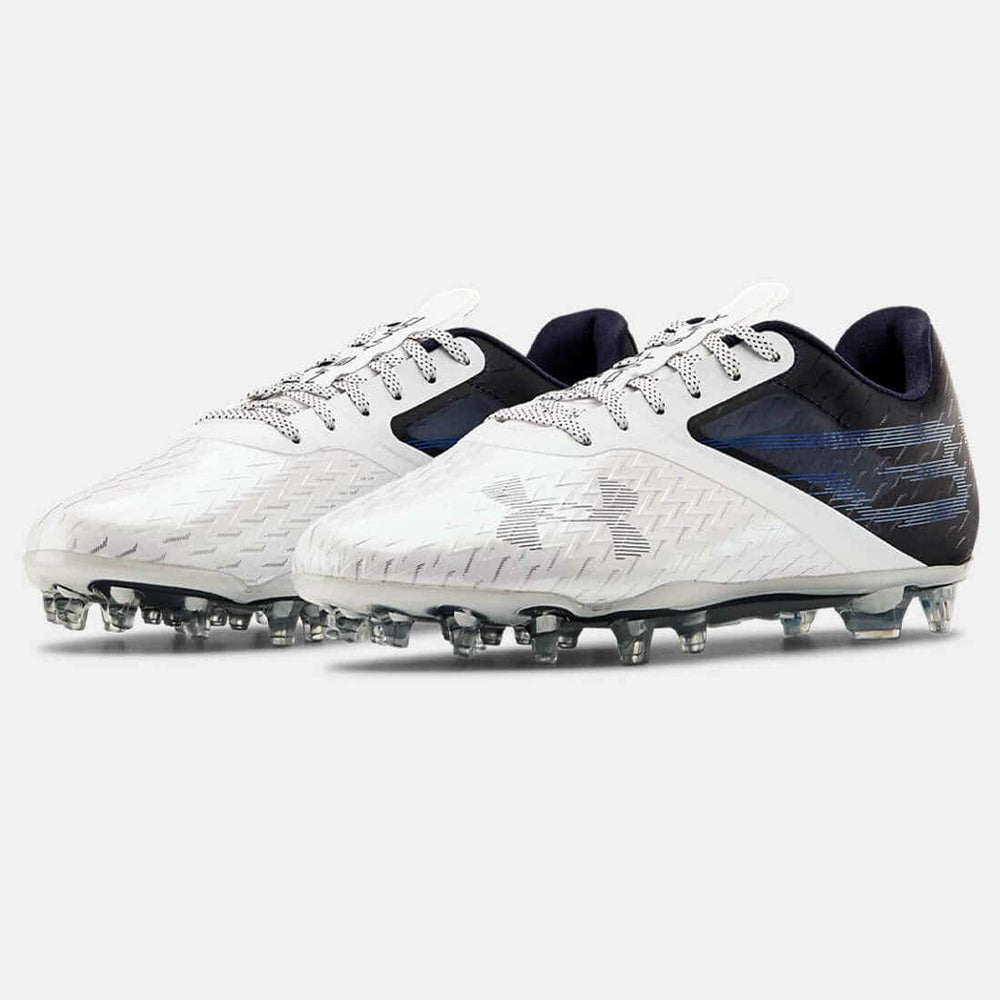 Under Armour Blur Lux MC Lacrosse Cleats - Navy