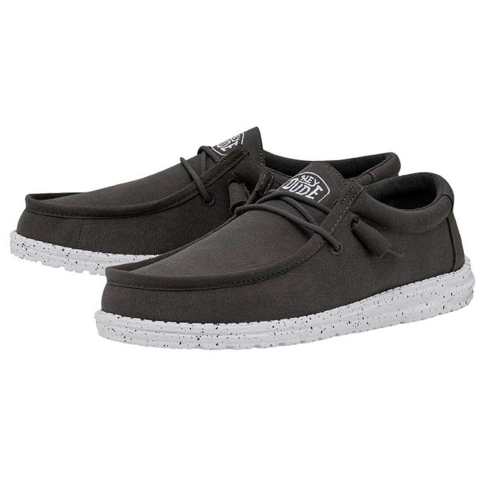 hey dude dark grey wally