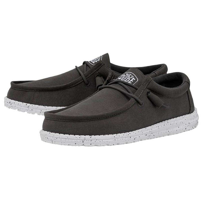 hey dude dark grey wally