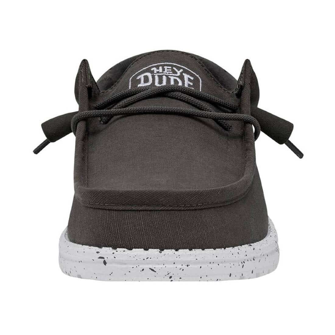 Hey Dudes Wally Sub Canvas Dark Grey