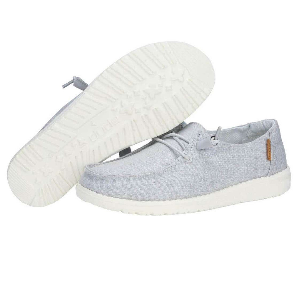hey dude wendy chambray light grey