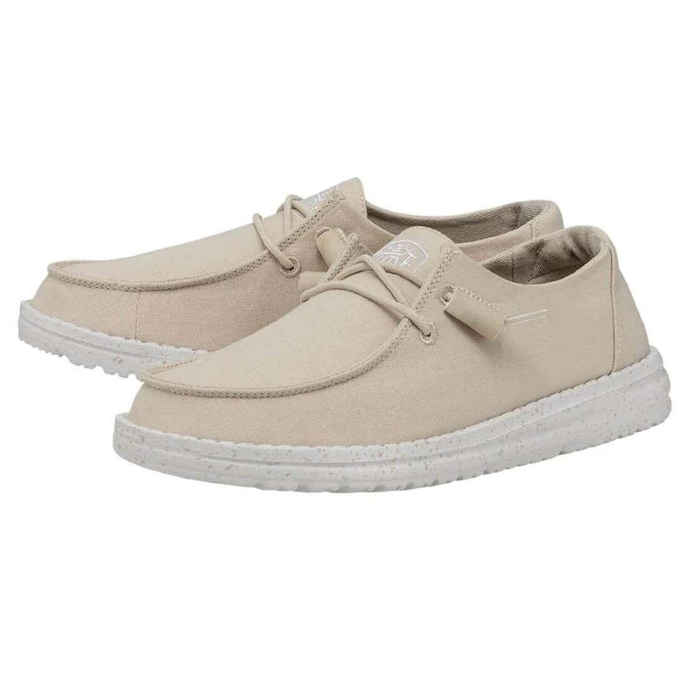hey dudes wendy slub canvas natural