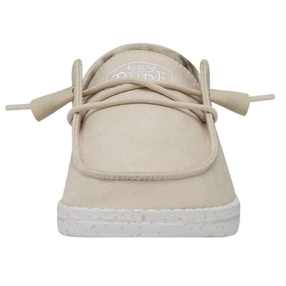 hey dudes wendy slub canvas natural