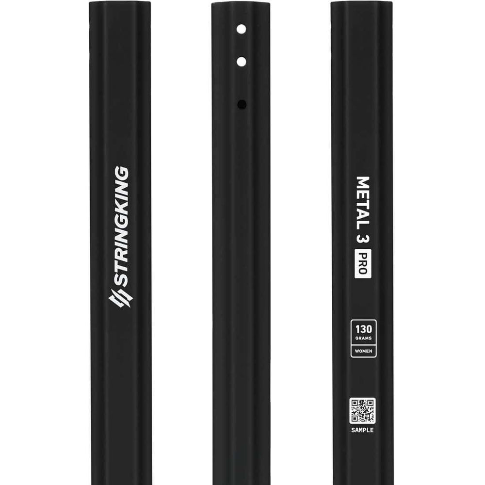 StringKing Metal 3 Pro Women's Lacrosse Shaft - Black