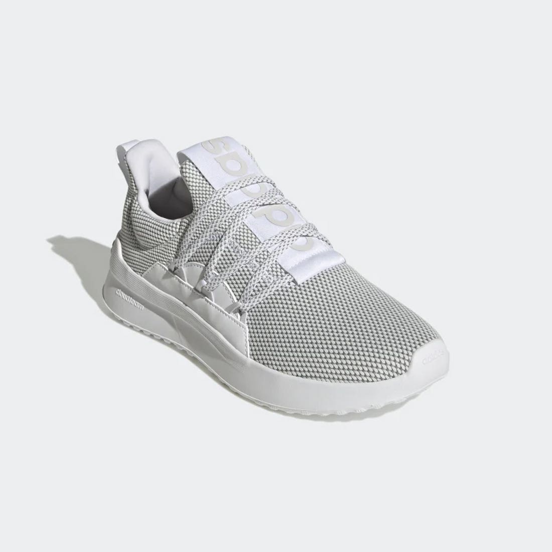 adidas Men's Lite Racer Adapt 5.0 Shoes, Size 7, White/Grey adidas Men's Lite Racer Adapt 5.0 Shoes, Size 7, White/Grey