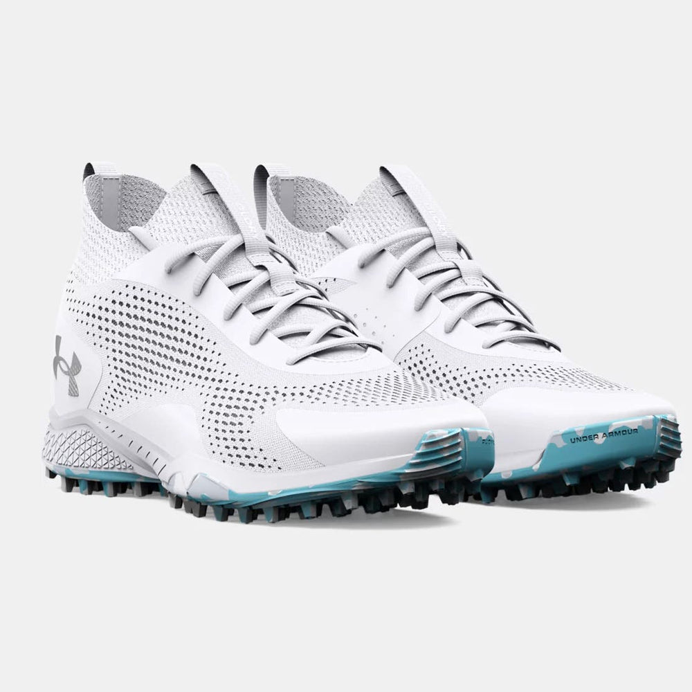 ua glory 2 womens lacrosse turf angled view