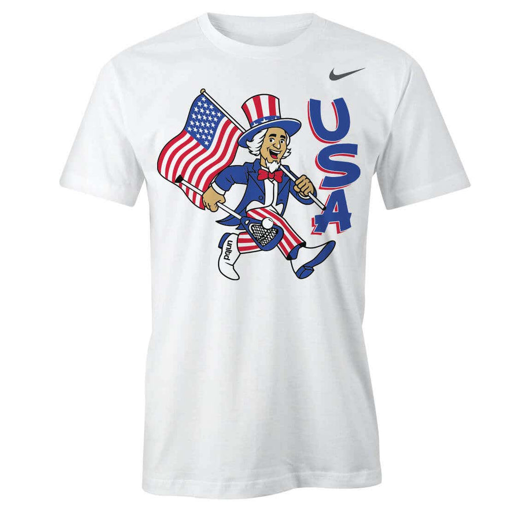 USA Sammy Youth Lacrosse Tee Front View