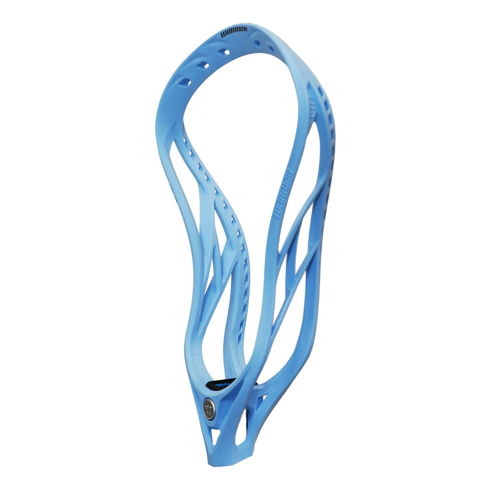 Warrior Evo QXO Men's Unstrung Lacrosse Head - Carolina Blue
