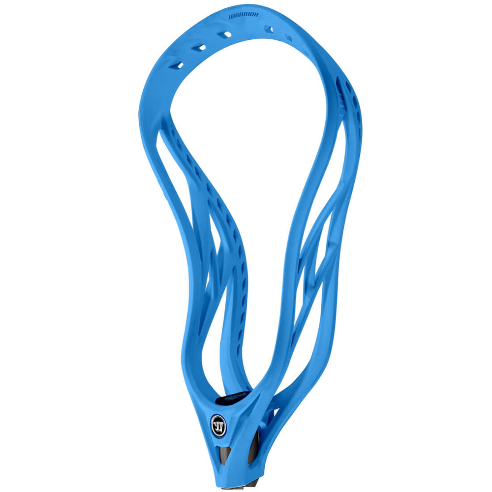 Warrior Evo QXO Men's Unstrung Lacrosse Head - Blue