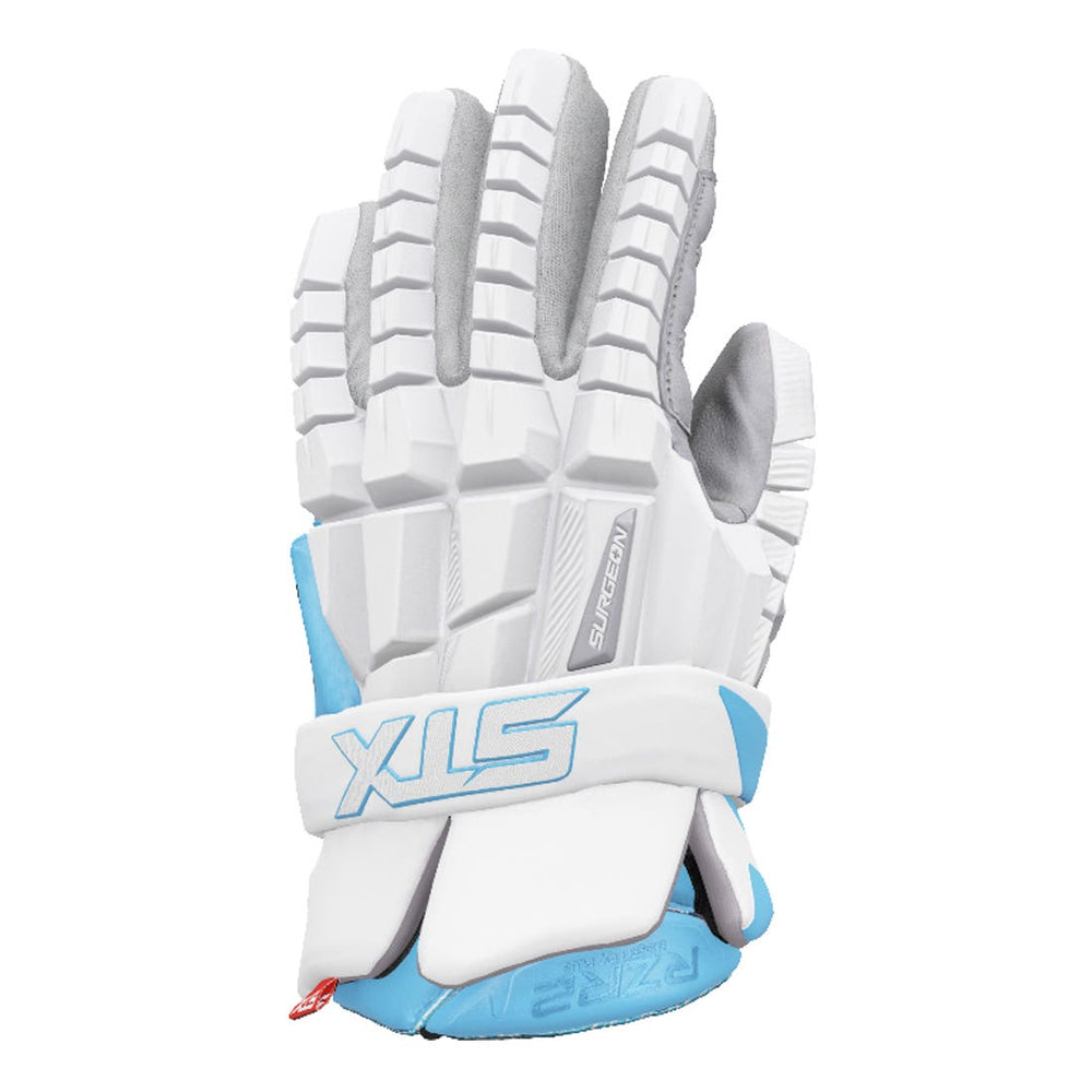 STX Surgeon RZR 2 Lacrosse Glove - Carolina