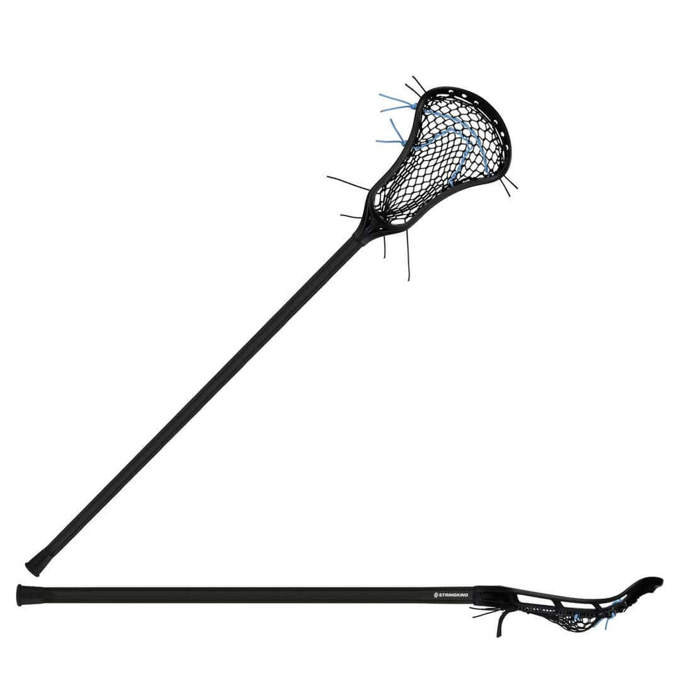 Stringking Women's Starter Jr Lacrosse Stick - Carolina Blue