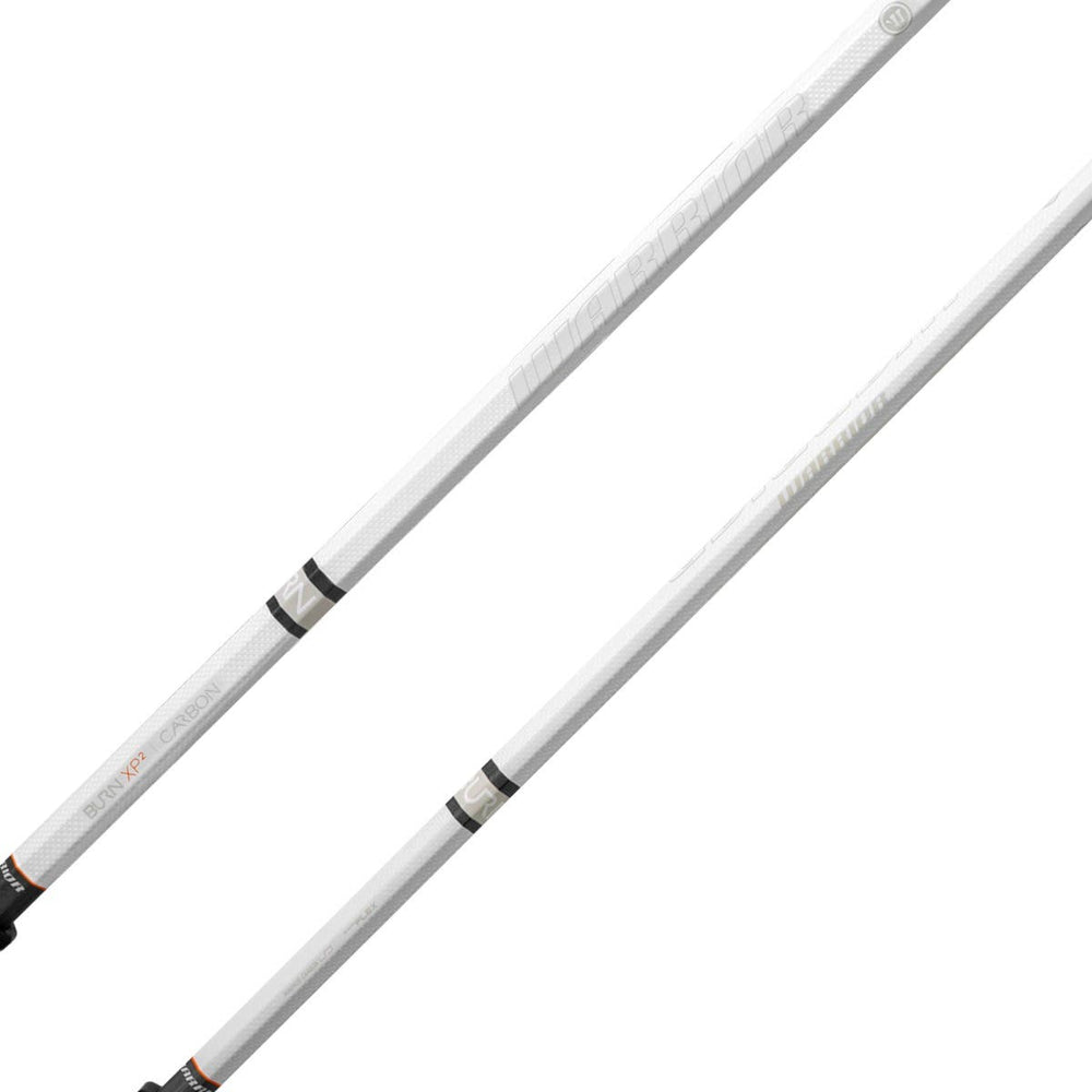Warrior Burn XP2 Carbon Lacrosse Shaft - Defense - White