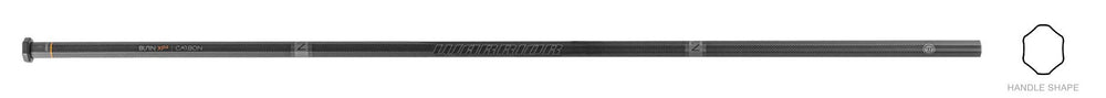 Warrior Burn XP2 Carbon Lacrosse Shaft - Defense - Black