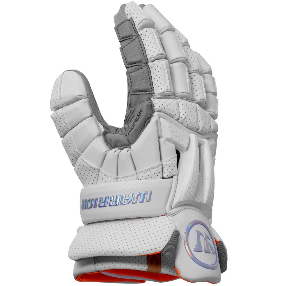 Warrior Burn XP2 Lacrosse Gloves angled view
