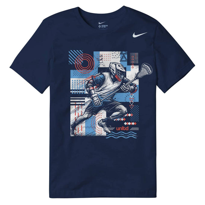 Nike Geo Dodge Youth Lacrosse Tee