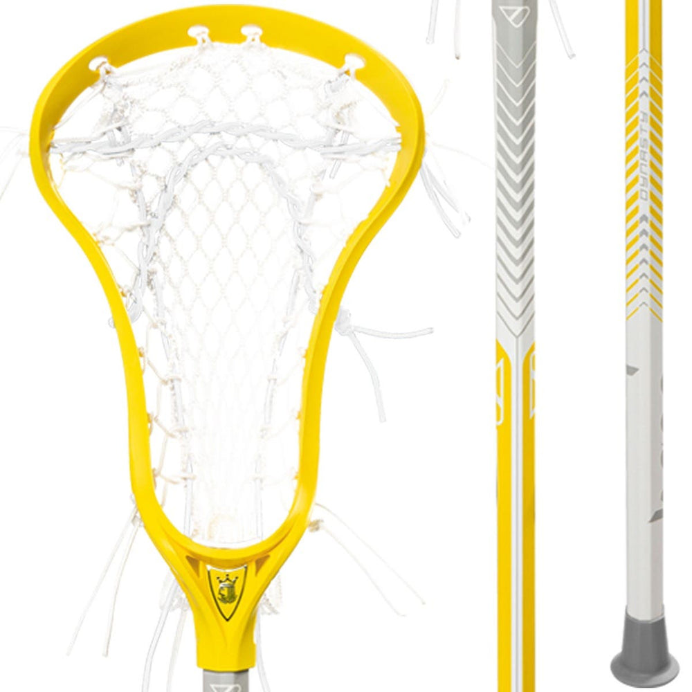 Dynasty 2 Run complete women's lacrosse stick - Yellow