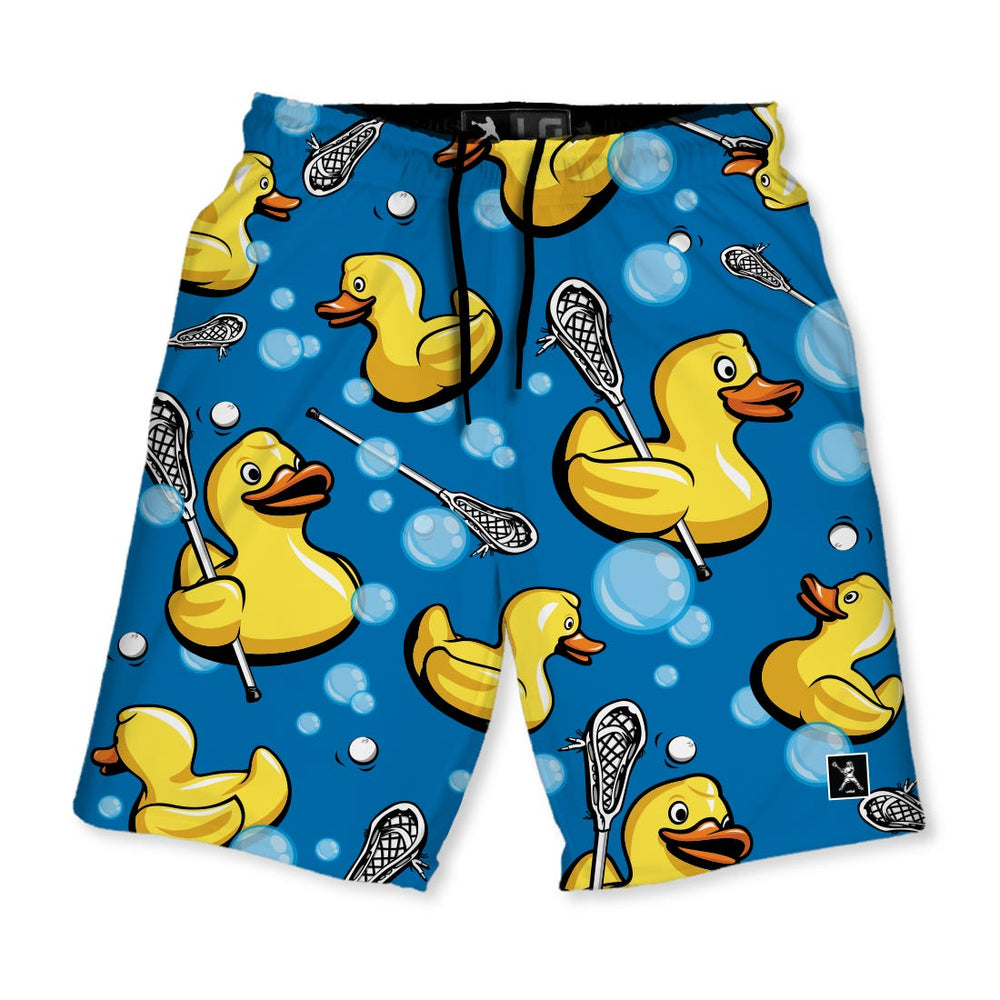 Rubber Ducks Lacrosse Shorts front view