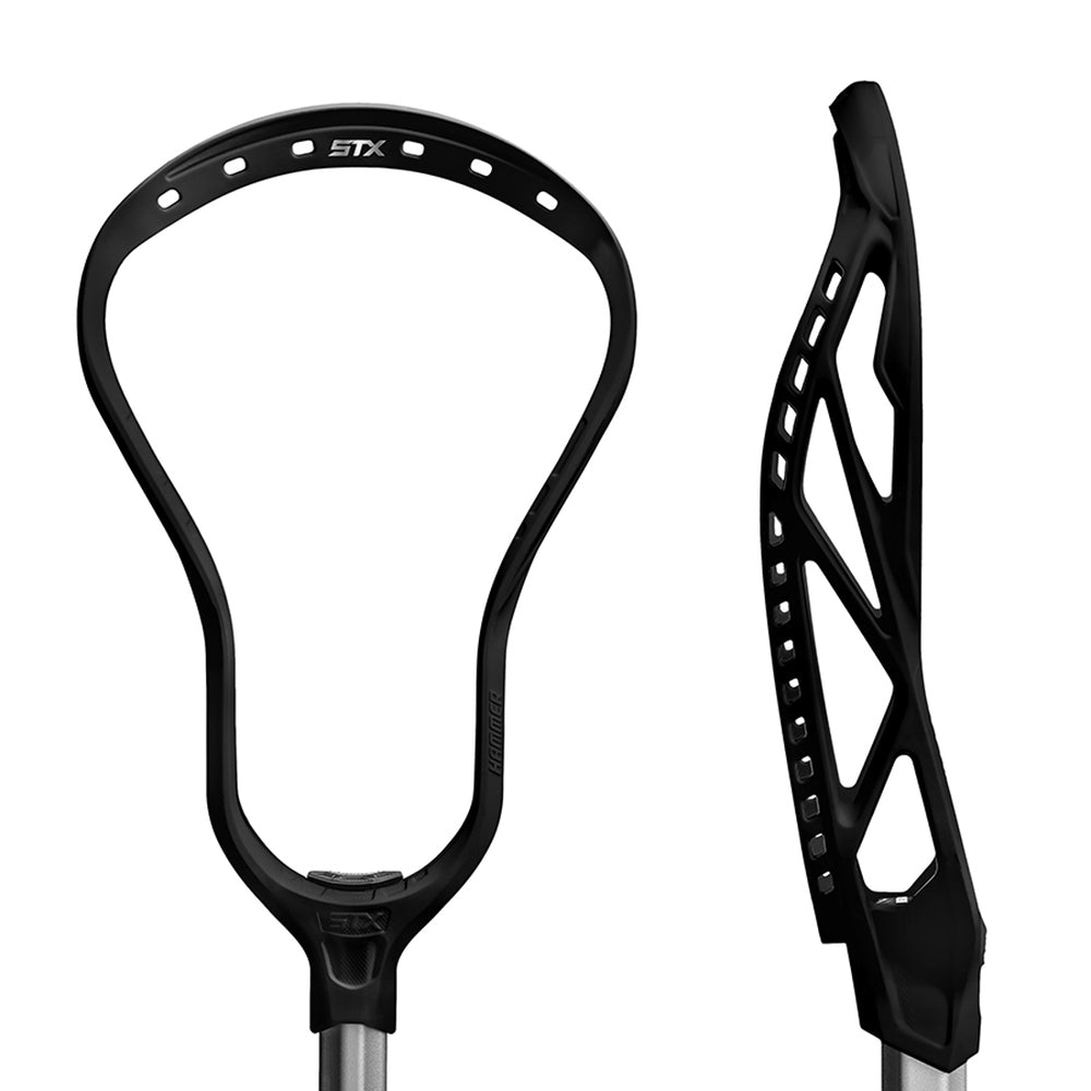 STX Hammer 1K Unstrung Lacrosse Head - Black