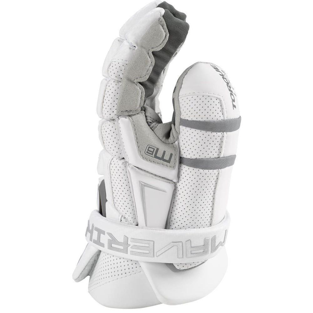 Maverik M6 Lacrosse Goalie Gloves thumb side view