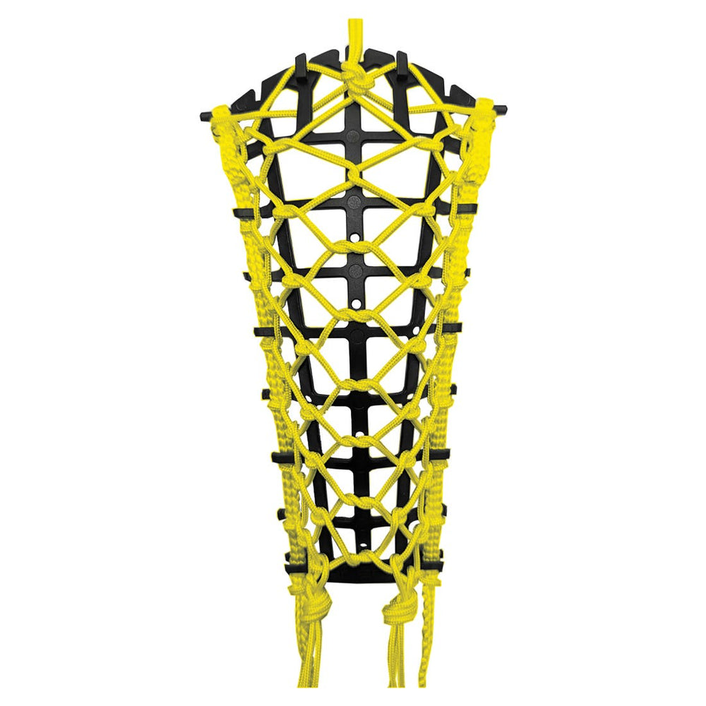 Maverik Ascent Pro Hex Women's Lacrosse Pocket - Yellow