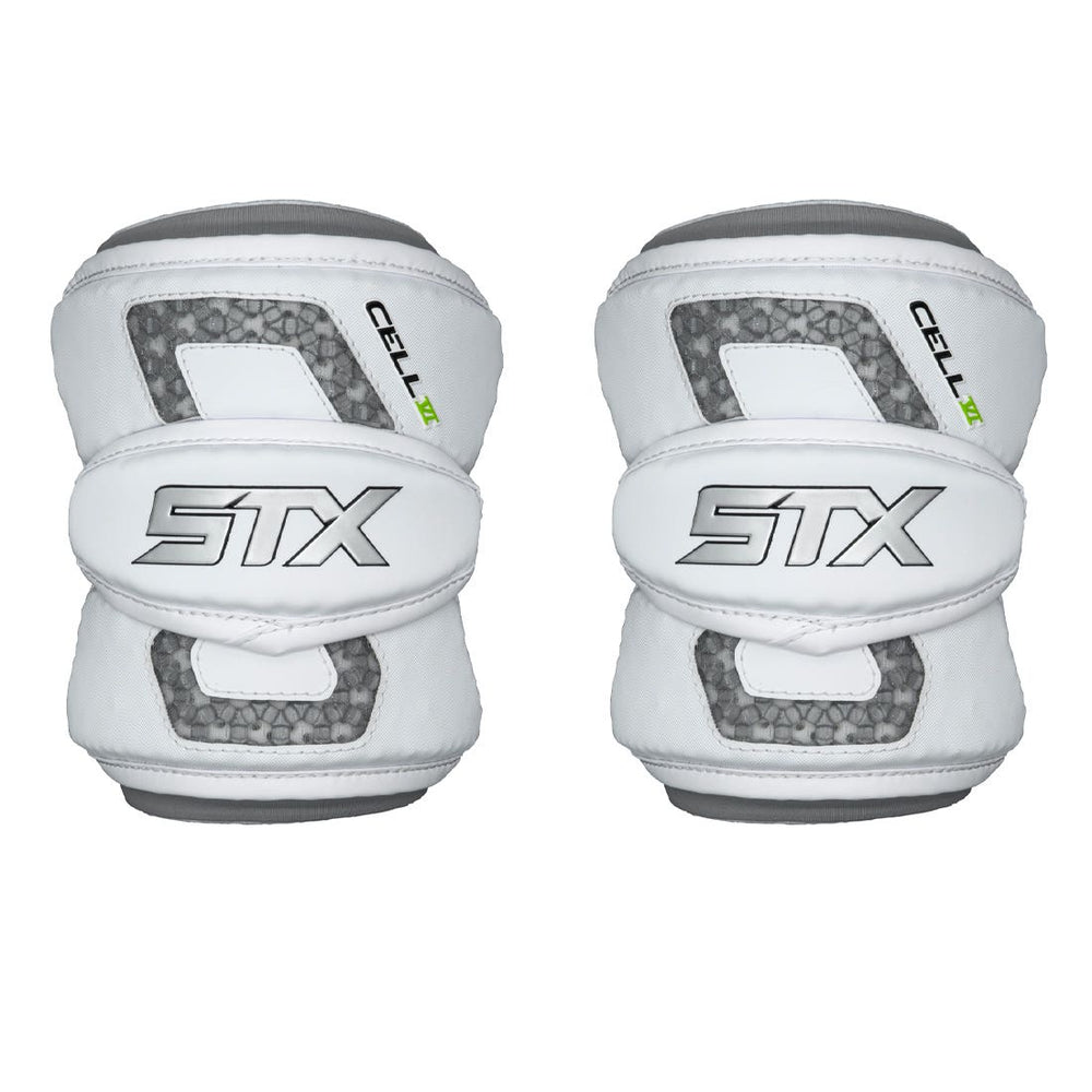 STX Cell 6 Lacrosse Elbow Pads both pads side by side
