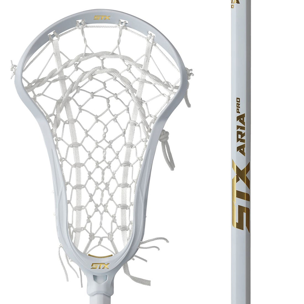 STX Aria Pro LockPocket Strung Women's Complete Stick - White/White