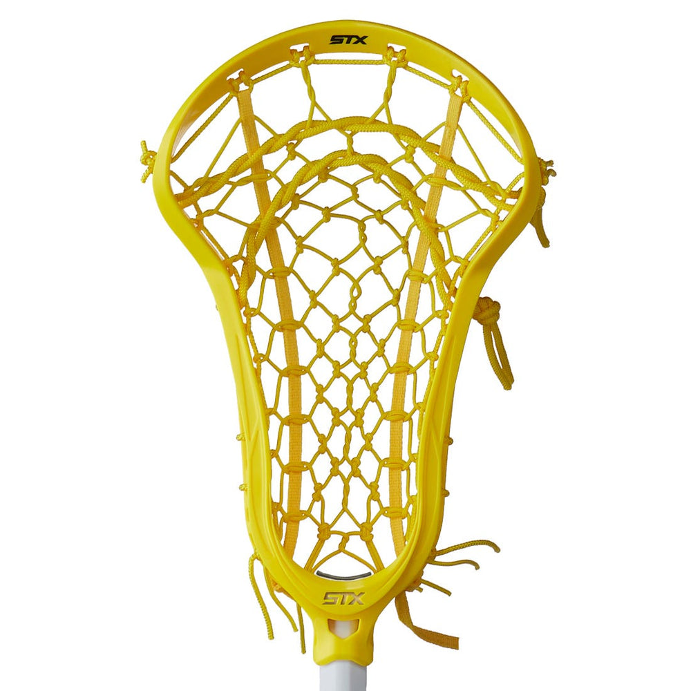 STX Aria Pro LockPocket Women's Strung Lacrosse Head - Yellow/Yellow