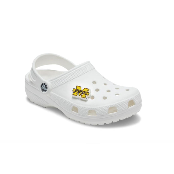Michigan University Croc Jibbitz on croc