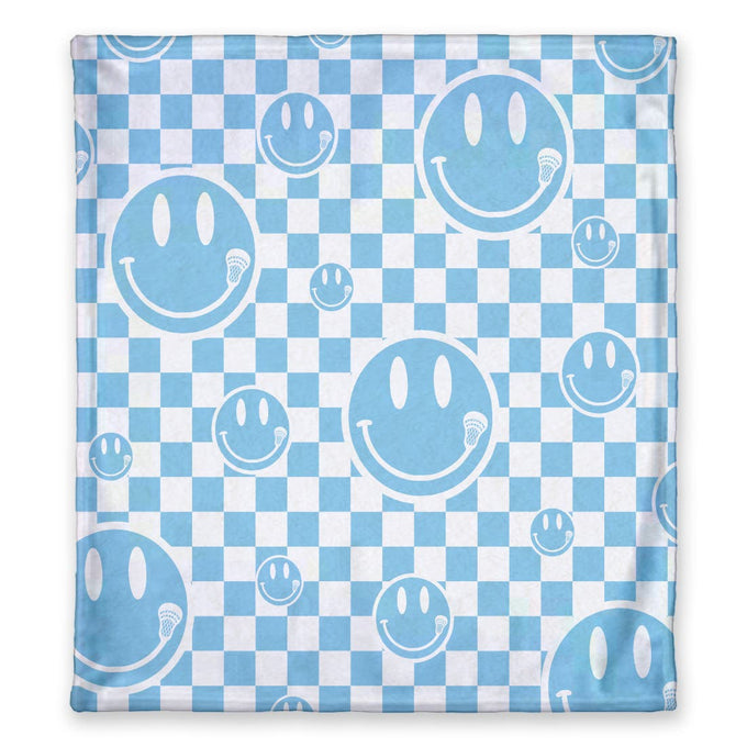 Checker Smiley Blanket
