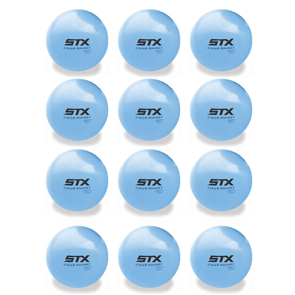1 Dozen Field Hockey Balls - Carolina Blue