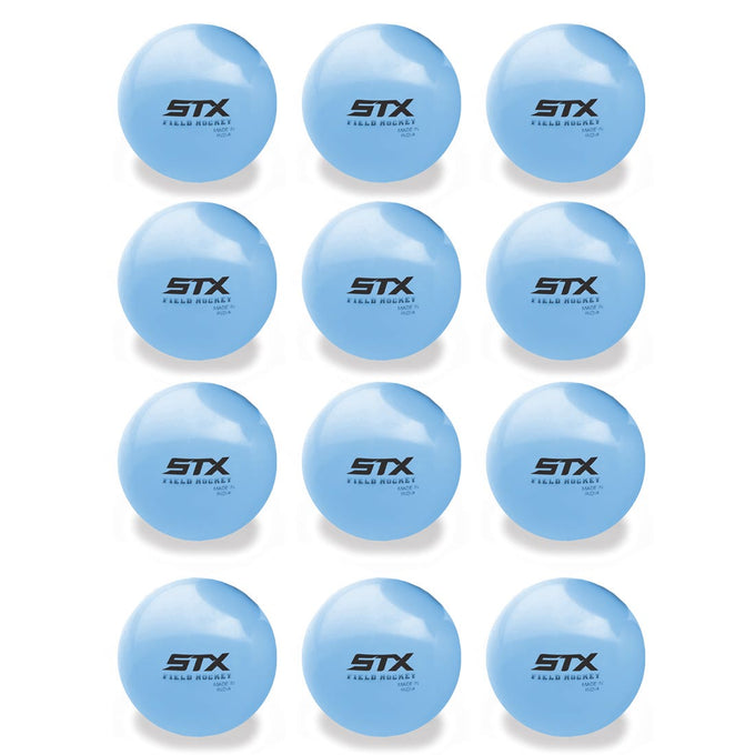 1 Dozen Field Hockey Balls - Carolina Blue