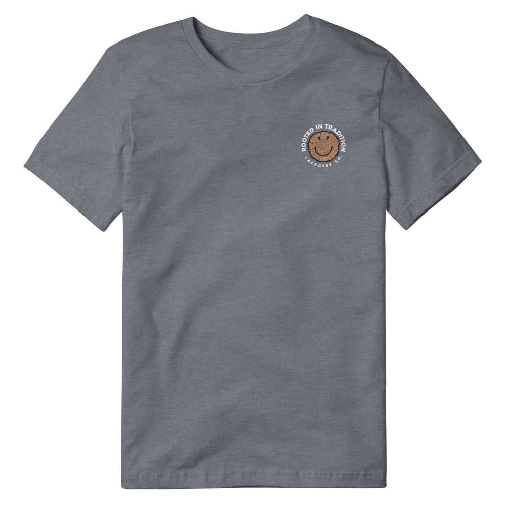 Rooted in Tradition Lacrosse Tee front view