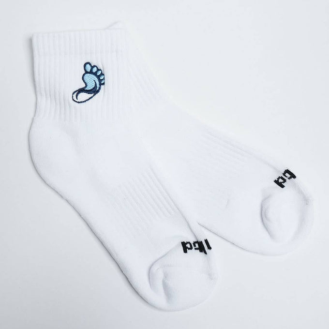 UNC Campus Socks foot logo