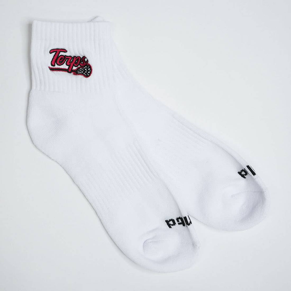 Terps Campus Lacrosse Socks Terps Logo