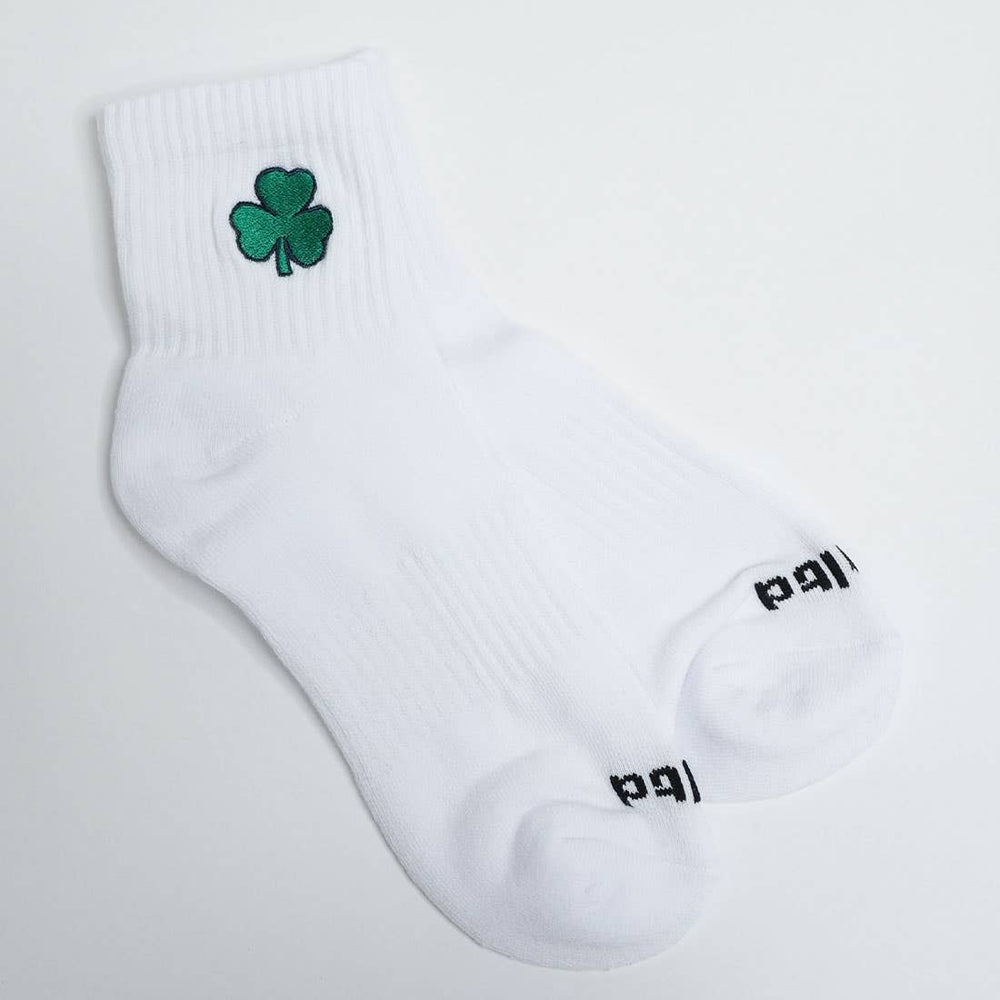 Irish Campus Lacrosse Socks clover logo