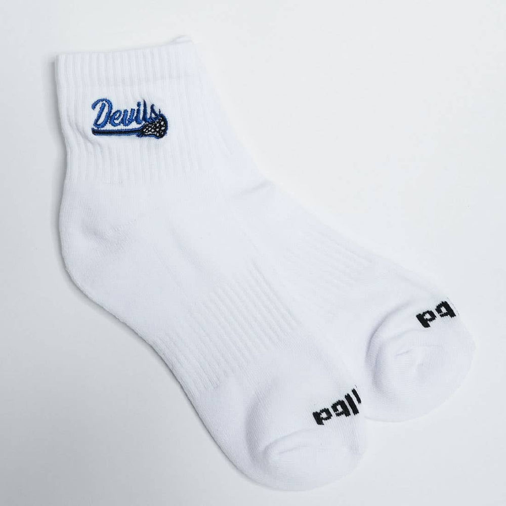 Devils Campus Lacrosse Socks devils logo
