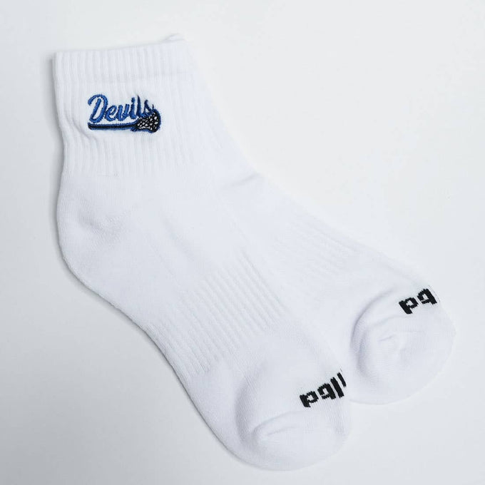Devils Campus Lacrosse Socks devils logo