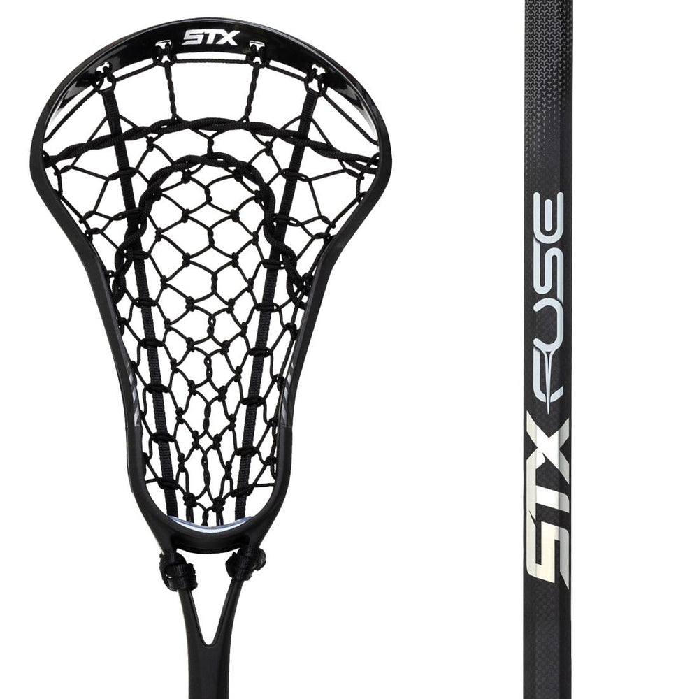 STX Fuse Women's Complete Lacrosse Stick - Black