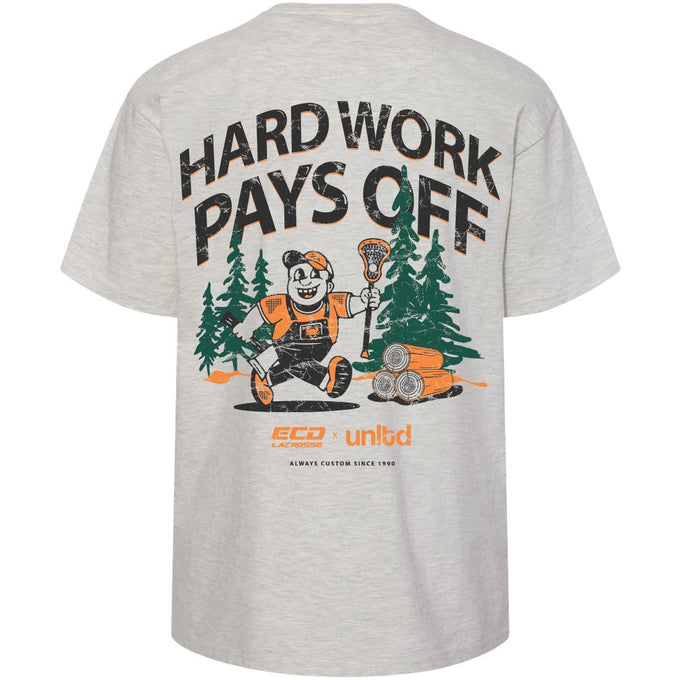 unltd x ECD limited edition youth tee back design