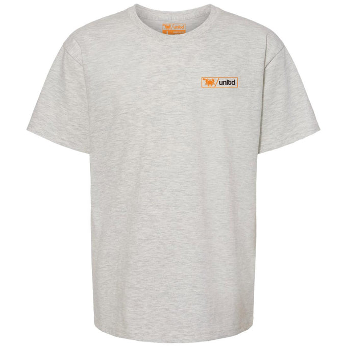 unltd x ECD limited edition youth tee front design