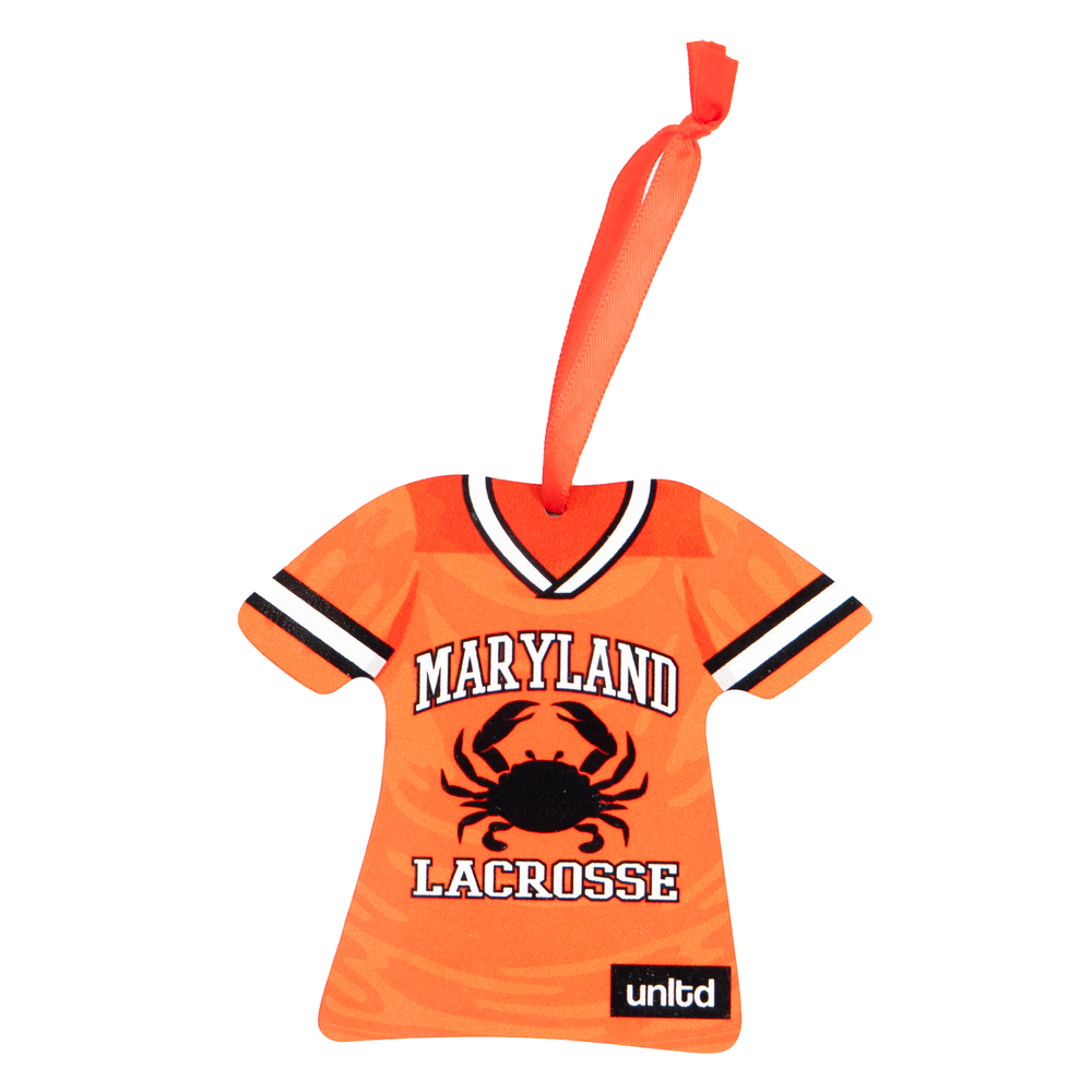 Maryland Jersey Lacrosse Ornament