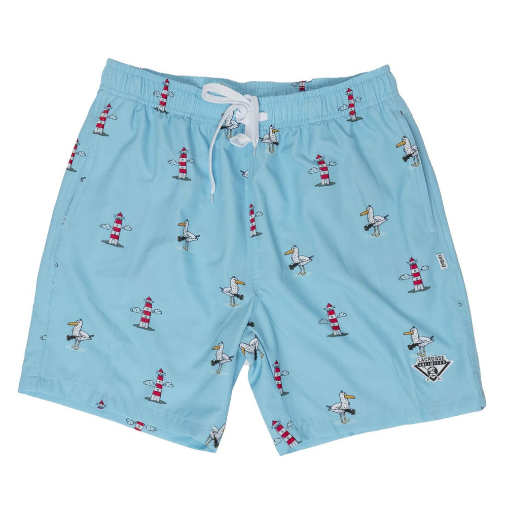 Seagull Swim Dodge Lacrosse Short front view