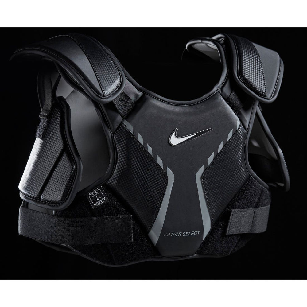 Nike Vapor Select Men's Lacrosse Shoulder Pads - Black