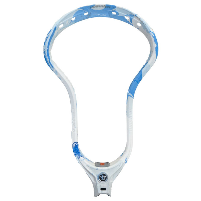 Warrior Burn XP2-O Ice Hydro-Dip Dyed Lacrosse Head vertical front view