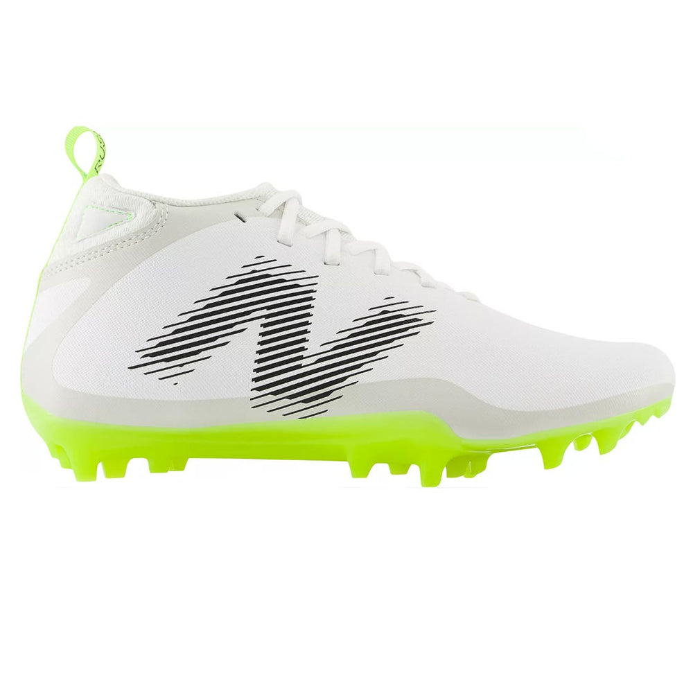 New Balance Rush V4 Lacrosse Cleats-Mid - White