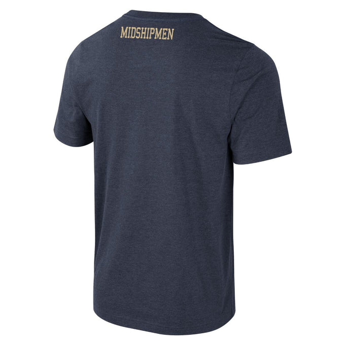 navy tee back