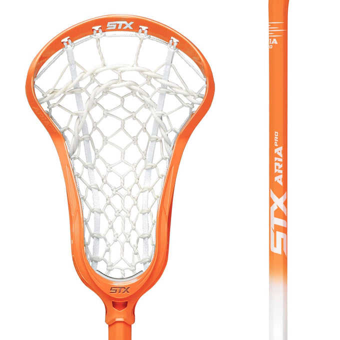 STX Aria Pro LE Collegiate Women's Complete Lacrosse Stick - Orange
