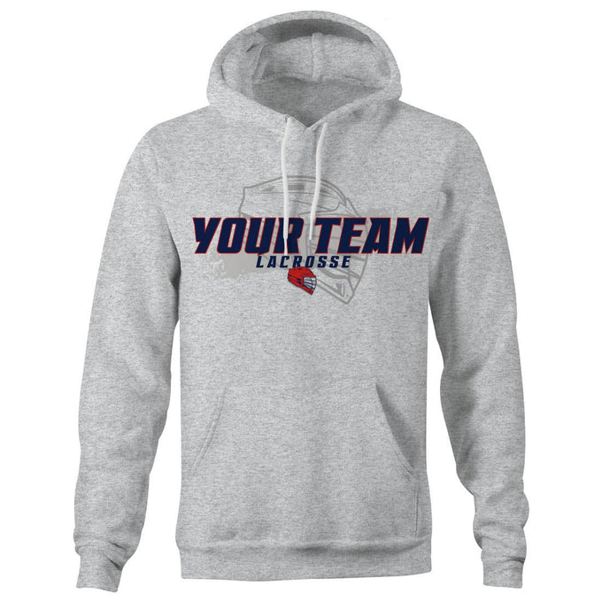 Custom Slash Lacrosse Hoodie front view